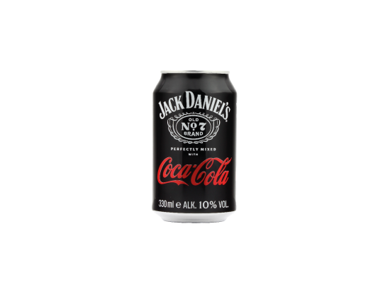 Jack Daniels Cola 0,33l DS 10% vol.
