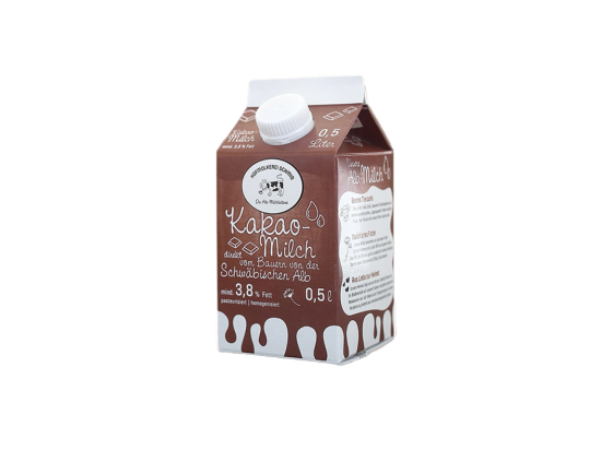 Hofmolkerei Schmid Kakao-Milch 3,8% 0,5l