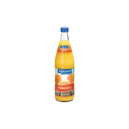 Burkhardt Orangensaft 0,5l Glasflasche Mehrweg